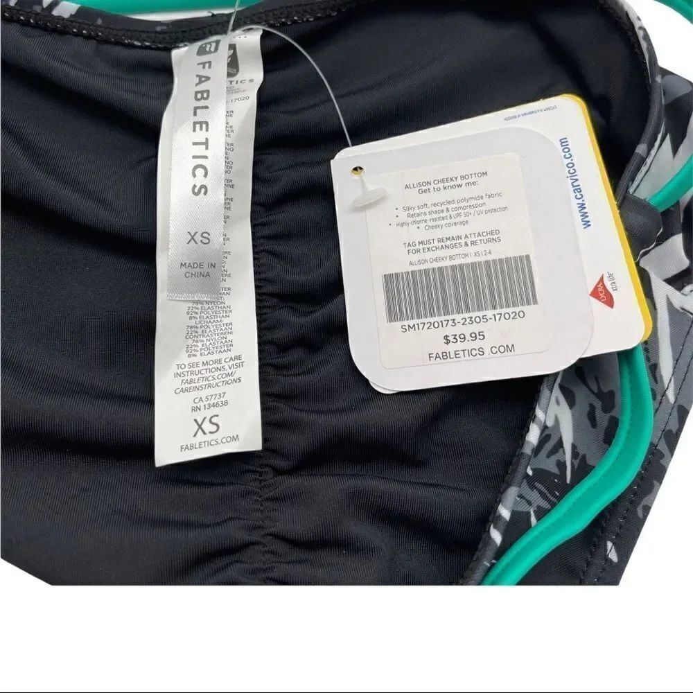 Fabletics Allison Cheeky Bottom NWT Size XSmall - Picture 7 of 8